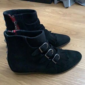 Modern vice Jett boots - black suede